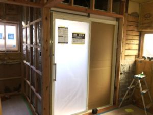 ユニットバスの取り付けが終わりました!(^^)!