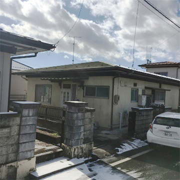 登米市迫町　屋根カバー工法 内部クロス貼り替え工事
