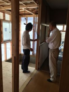 栗原市 S様邸 水廻りの内部改修工事の様子です。