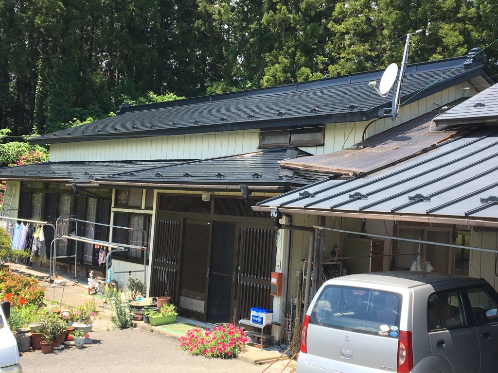 登米市迫町　屋根塗装工事