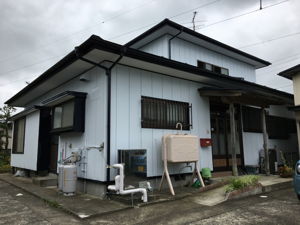 大崎市鹿島台　母屋と車庫のメンテナンス