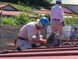 栗原市築館 A様邸 屋根葺き替え工事の現場から!(^^)!