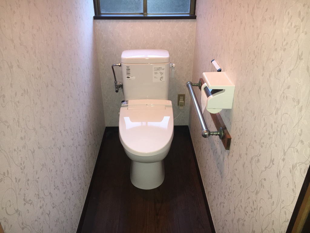 栗原市栗駒　トイレを快適に(*^^)v