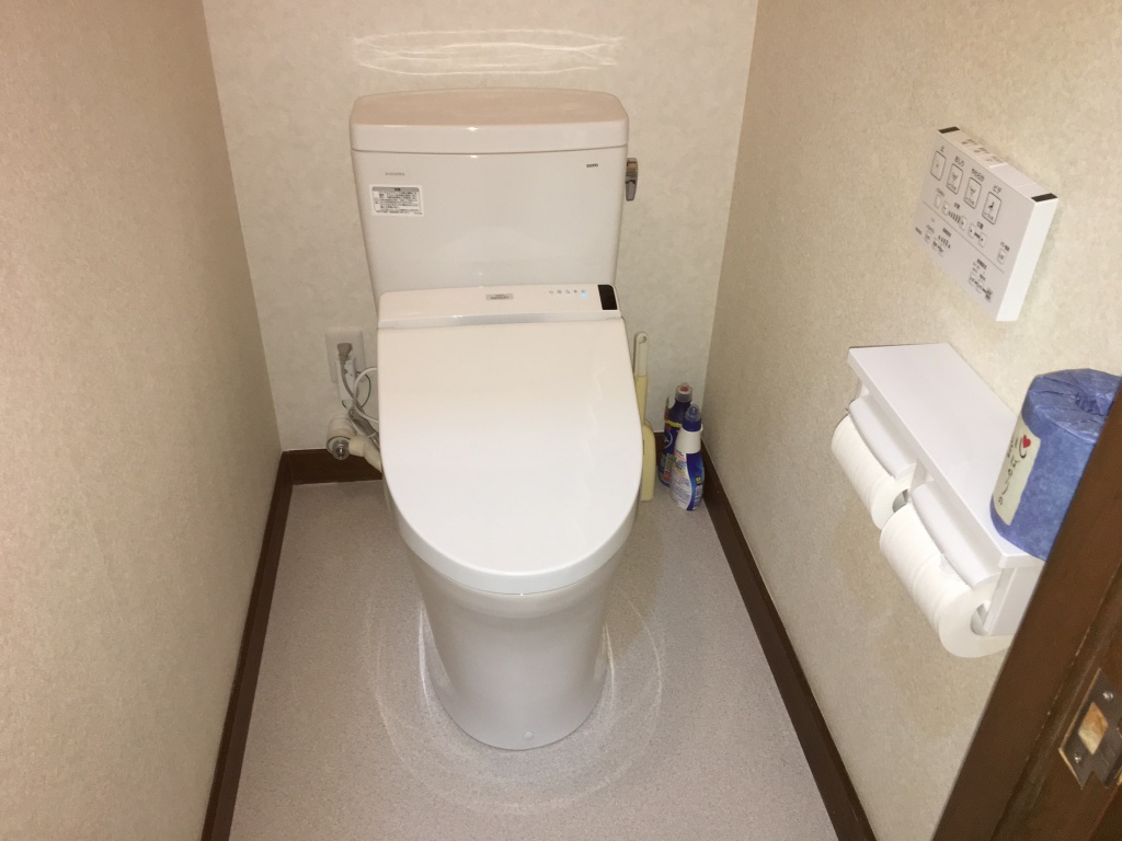 登米市 S様邸 トイレ改修 ~設備設置~