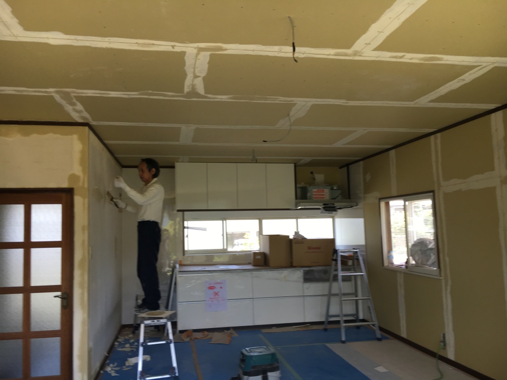 栗原市金成 キッチン リビング 改修工事 T様邸