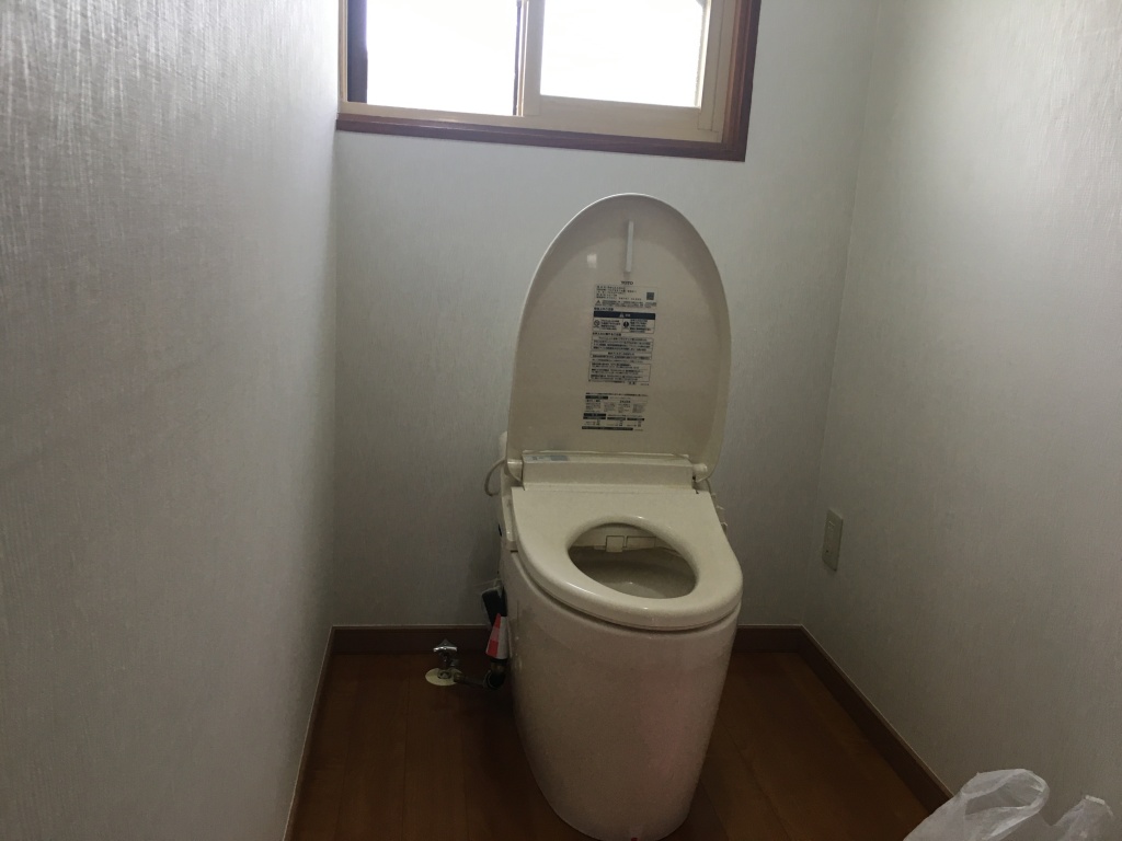 トイレを広く 使いやすく!!