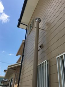 大崎市古川　　S様邸　　屋根外壁塗装工事現場より