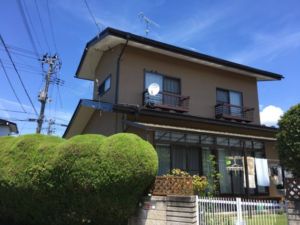 大崎市古川 H様邸 屋根外壁塗装工事完成です♪