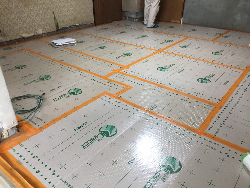 登米市石越町 玄関・茶の間・和室・台所・土間・廊下・二階(寝室・洋室)改修工事 K様邸