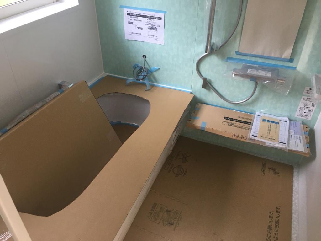 浴室工事+小スペース造作工事