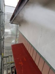 大崎市古川 A様邸 屋根外壁塗装工事が始まりました!