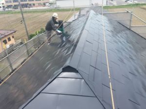 大崎市古川 S様邸 屋根外壁塗装工事の現場から!(^^)!