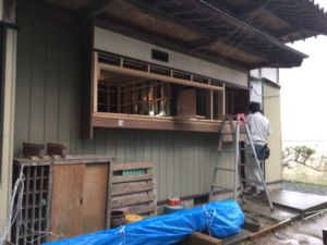 登米市豊里 T様邸 台所・居間改修工事の現場から( ˘ω˘ )