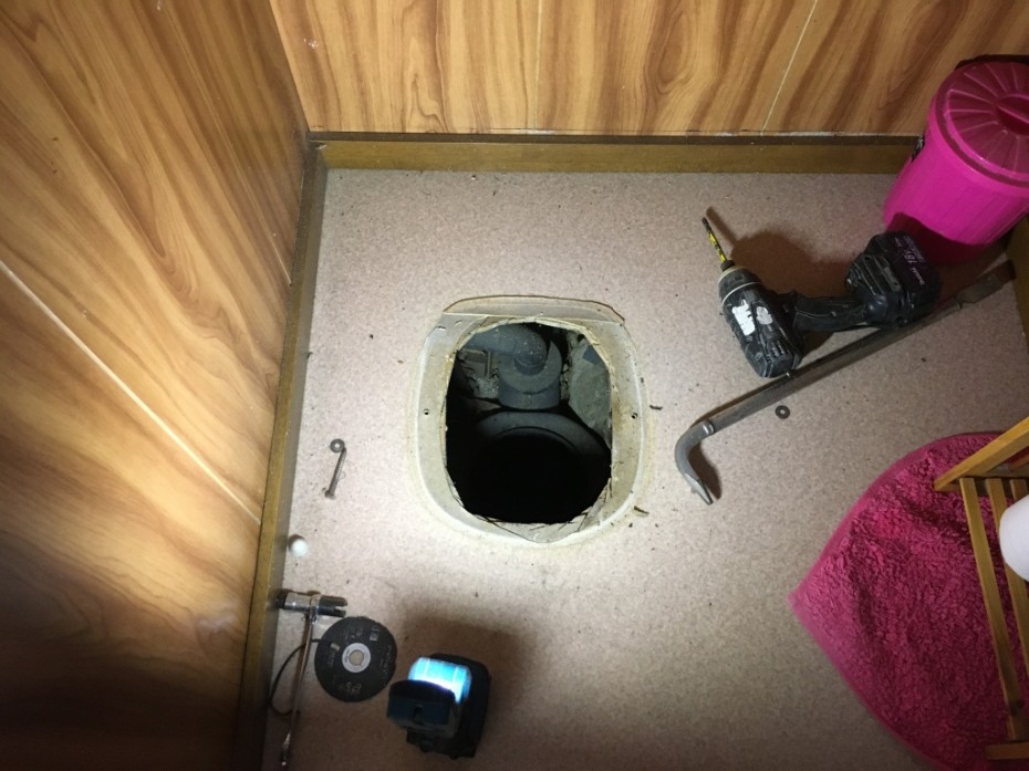 大崎市古川 簡易水栓トイレ取付工事
