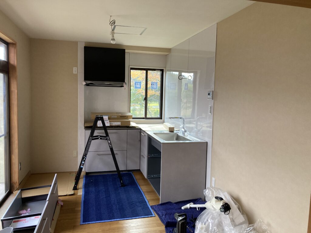 大崎市田尻 S様邸シャワールーム・洗濯機置場新設!