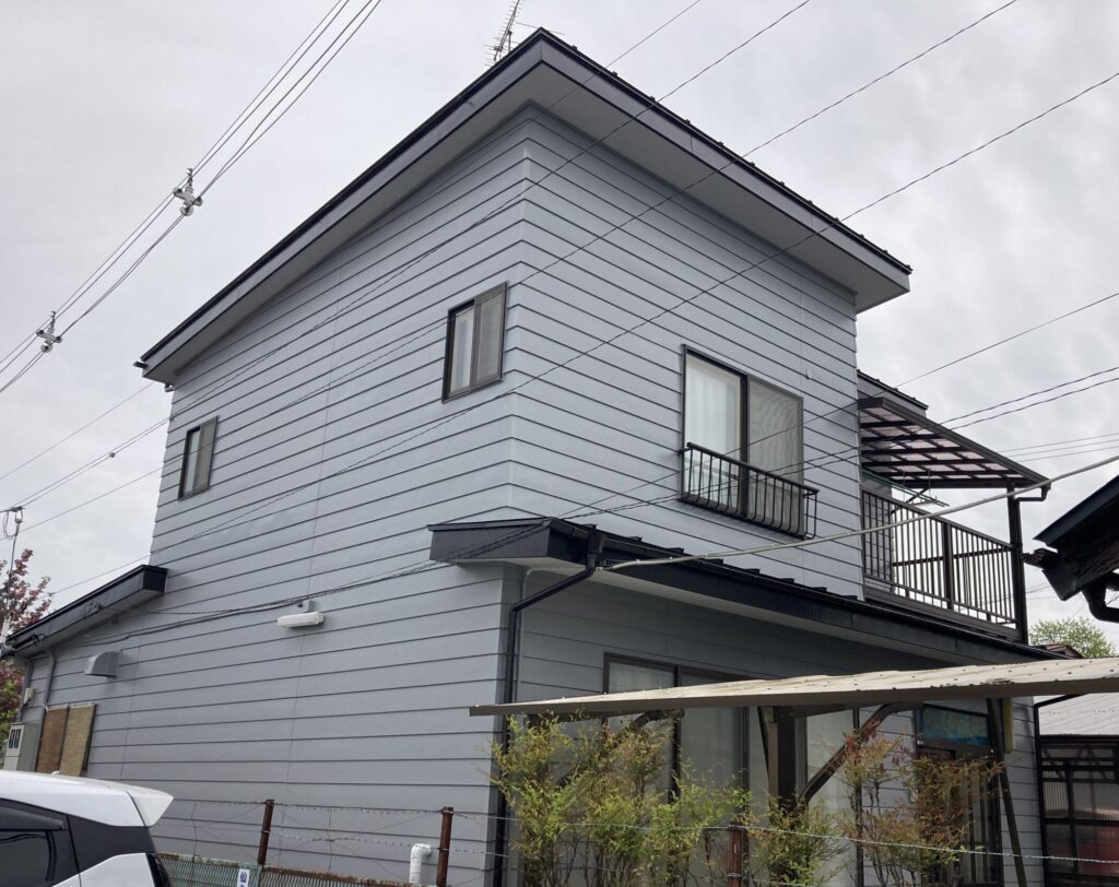 栗原市若柳 K様邸 屋根外壁塗装③