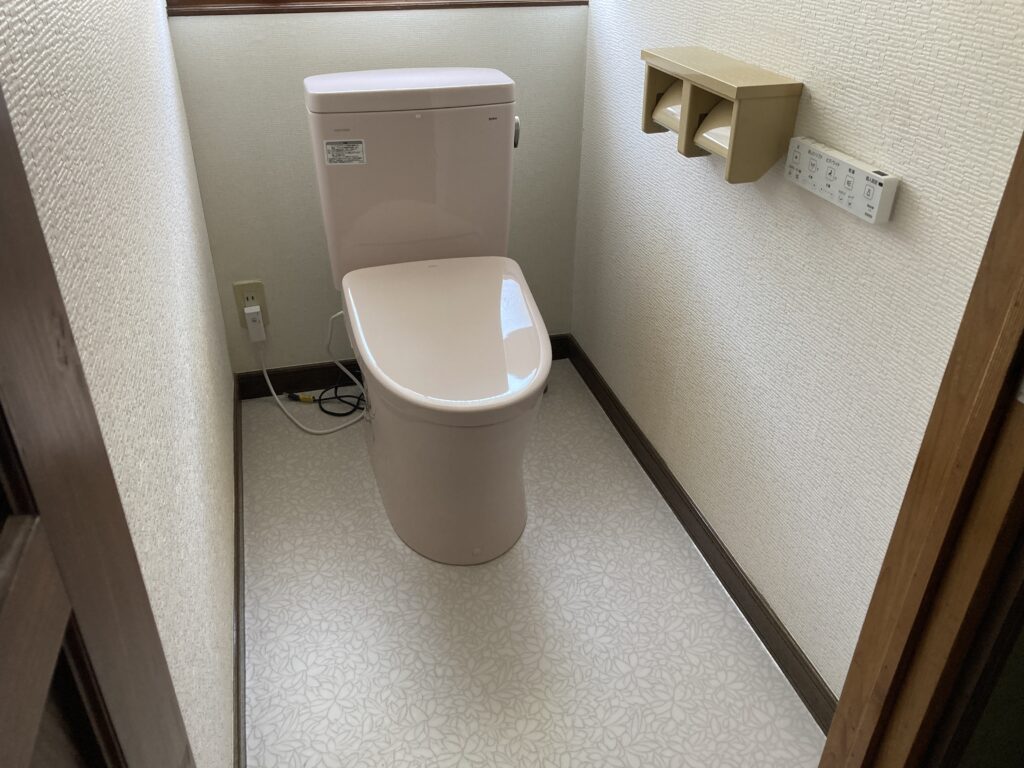登米市米山町 S様邸 トイレ改修工事🚽②