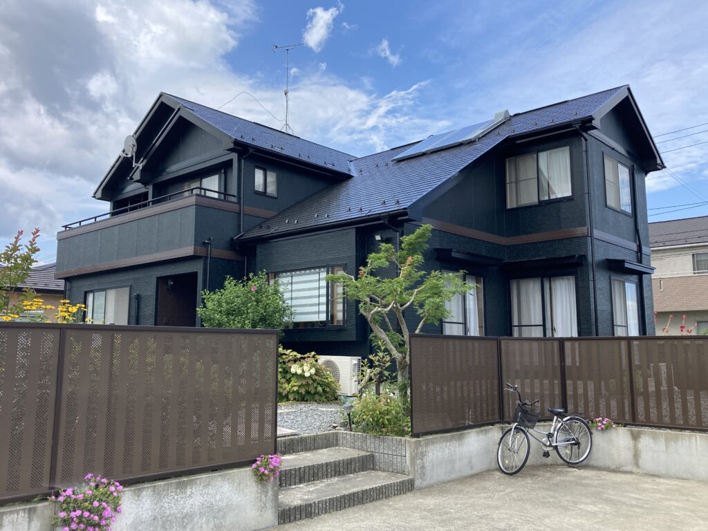 登米市豊里町 T様邸 屋根外壁塗装④