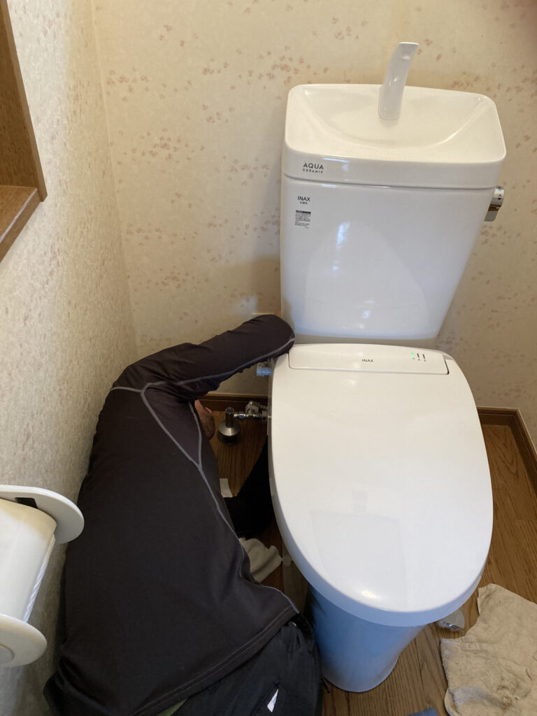 栗原市金成 H様邸 トイレ改修工事🚽③