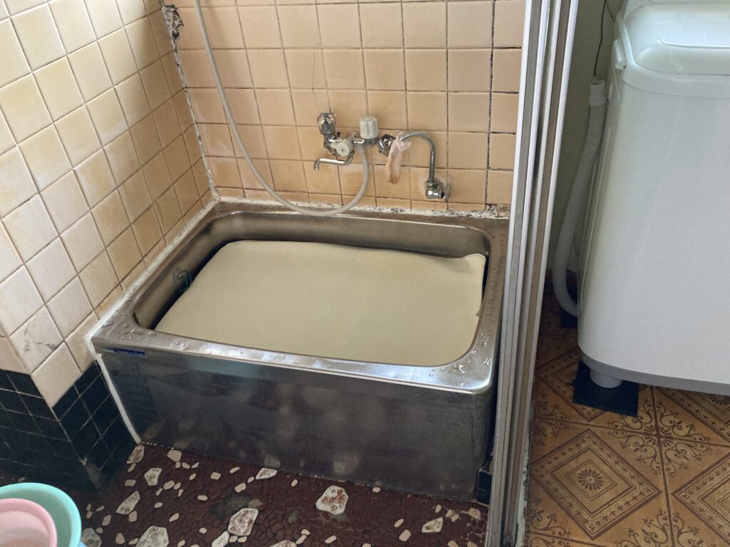 栗原市 ステンレス浴槽からUBのリフォーム