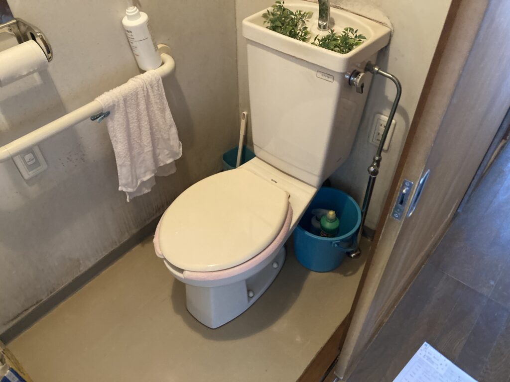 栗原市 トイレ便座交換