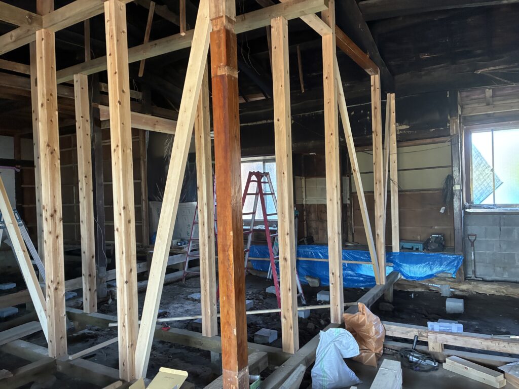 栗原市金成　S様邸　全面改修工事②