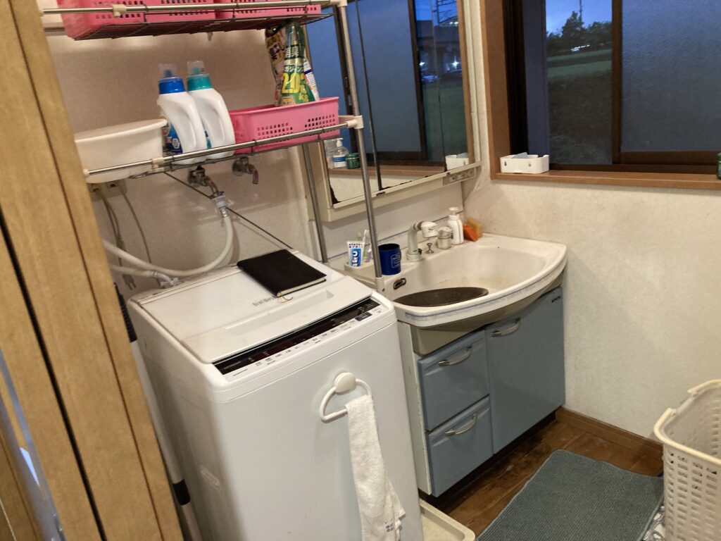 志波姫　洗面脱衣室・トイレ改修工事