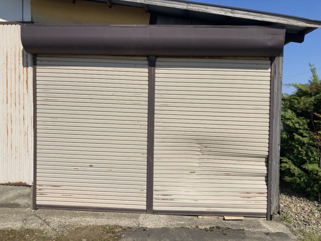 大崎市　シャッター交換